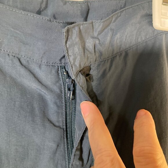 Mens Jack Wolfskin Nylon Outdoor Cargo‎ Performance Shorts Blue L/34" - Picture 3 of 9